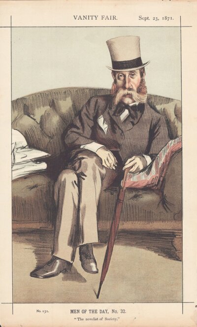 George Whyte-Melville  (antique print)