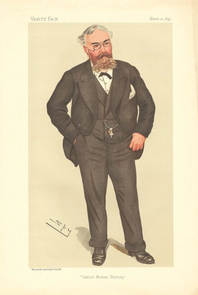 Frederick York Powell  (antique print)