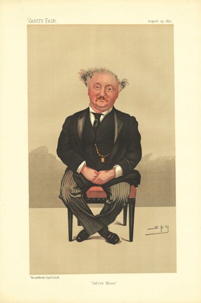 Sir John Stainer   (antique print)