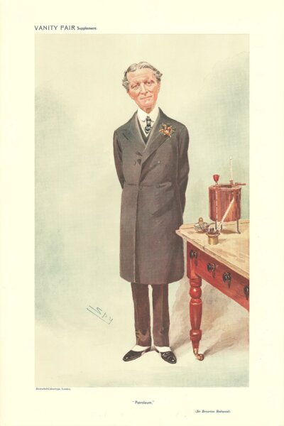 Sir Thomas Boverton Redwood  (antique print)
