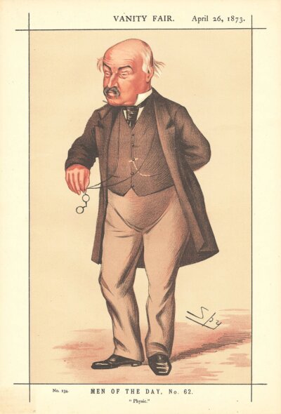 Sir William Jenner, 1st Baronet  (antique print)