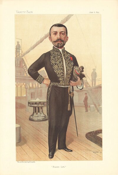 Louis Marie-Julien Viaud   (antique print)