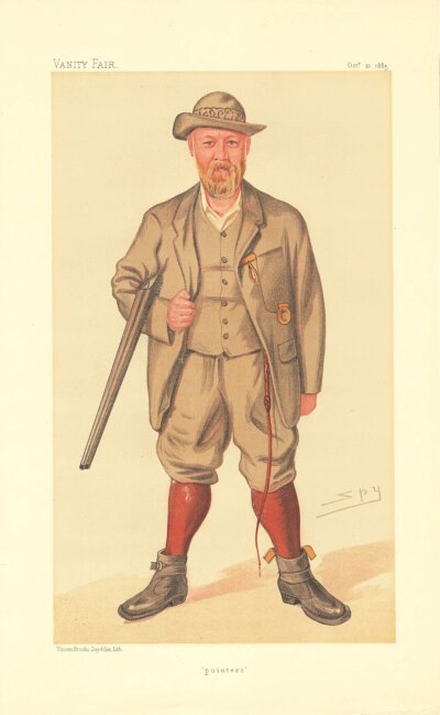 Richard John Lloyd Price of Rhiwlas  (antique print)