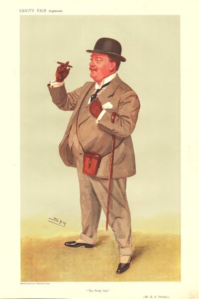Mr G A Prentice   (antique print)