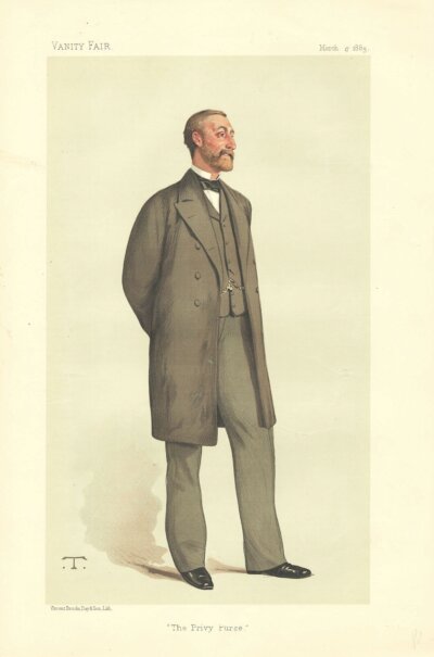 Henry Ponsonby.  (antique print)