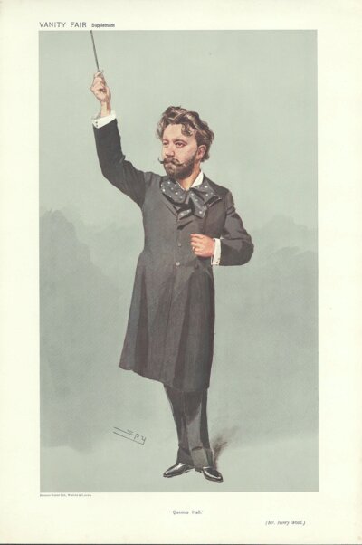 Henry Wood  (antique print)
