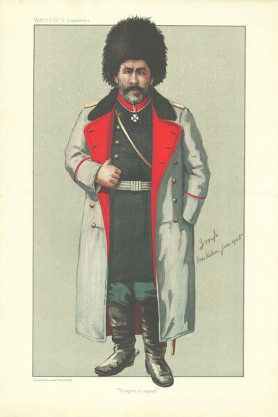 Aleksey Kuropatkin  (antique print)