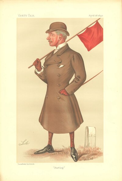 Lord Marcus Beresford  (antique print)