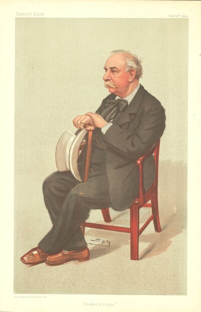 Charles Santley  (antique print)