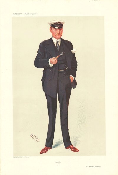 Sir Richard Williams-Bulkeley   (antique print)