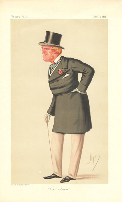 Henry Chaplin, 1st Viscount Chaplin  (antique print)