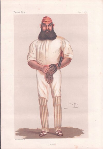 W.G. Grace.  (antique print)