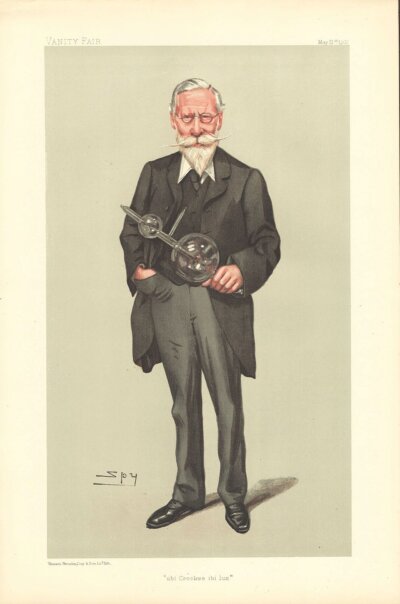 William Crookes  (antique print)
