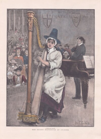 A Popular Soloist - The Recent Eisteddfod at Swansea.