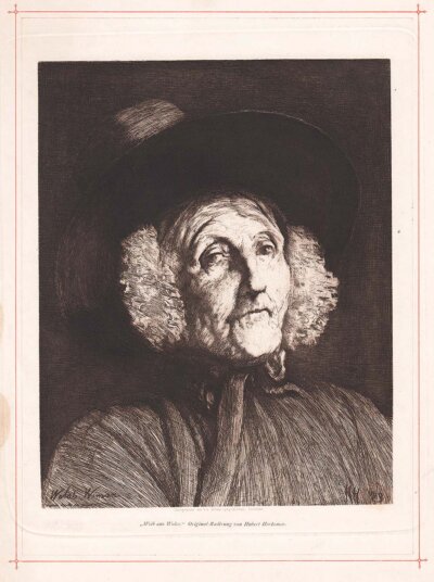 Welsh Woman - Hubert Herkomer