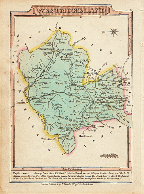 William Lewis - P. Maretin (antique map)