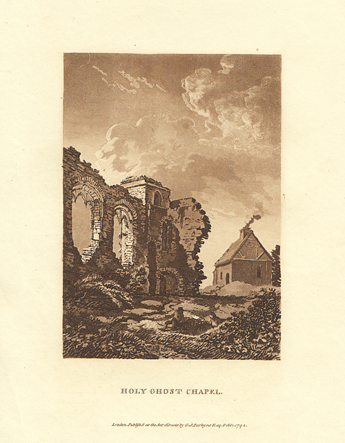 Holy Ghost Chapel.  (antique print)
