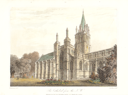 The Cathedral from the NW (antique print)