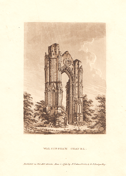 Walsingham Chapel.  (antique print)