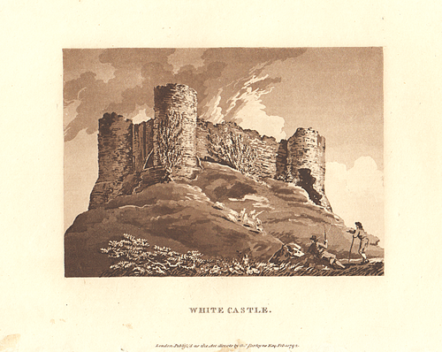 White Caastle.  (antique print)
