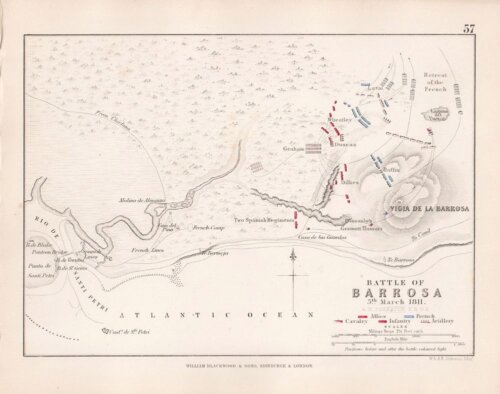 Battle of Barrosa 5th March, 1811.