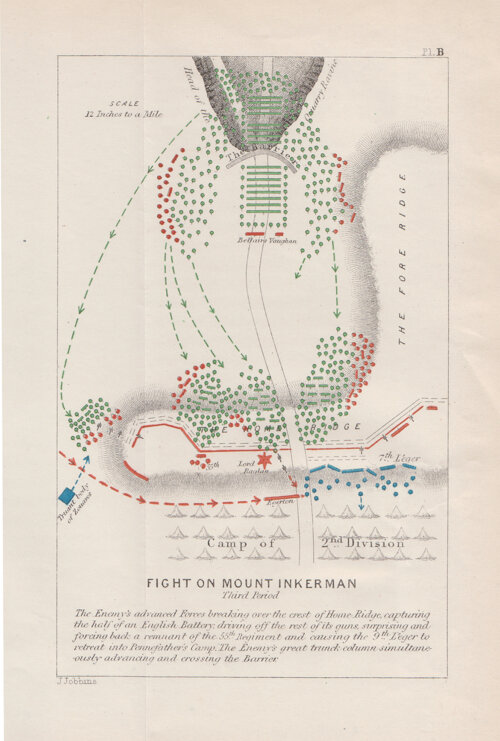 Fight on Mount Inkerman....