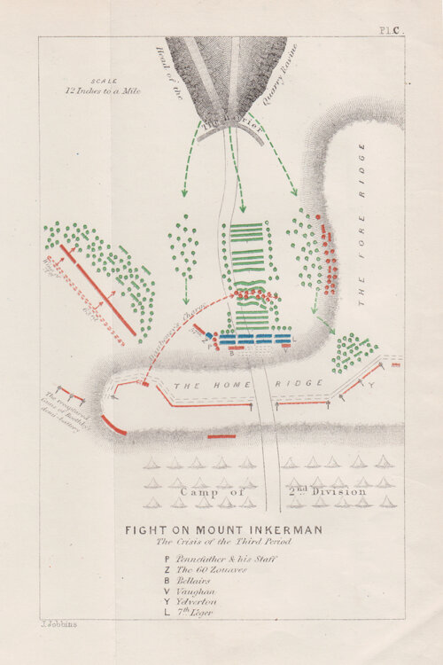Fight on Mount Inkerman.....