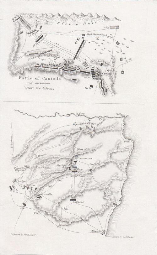 Battle of Castalla and operations before the Action