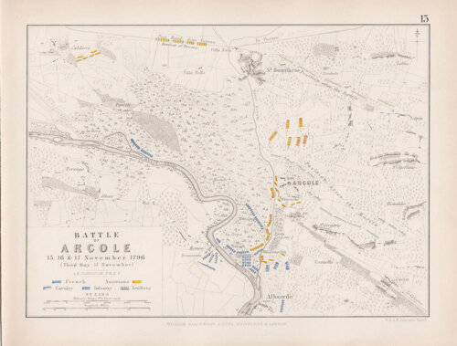 Battle of Arcole Third Day 17th November 1796 