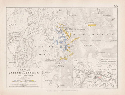 Battle of Aspern or Essling - Sheet 2 