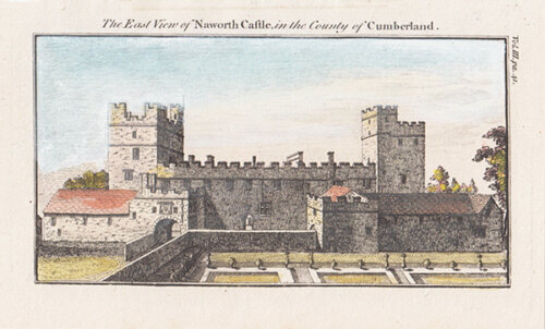 The East View of Naworth Castle in the County of Cumberland