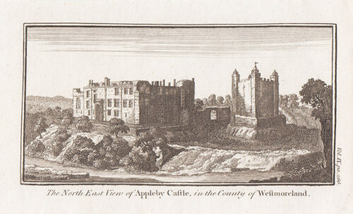 The North East view of Appleby Castle in the County of Westmorland 