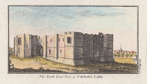 The North East view of Colchester Castle