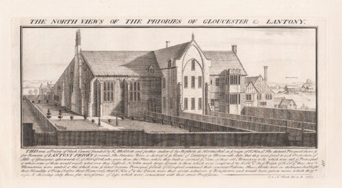 The North Views of the Priories of Gloucester & Lantony