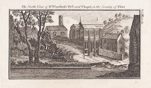 The North view of St Winefred's Well and Chapel 