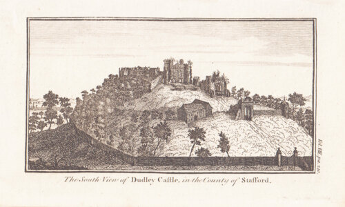 The South View of Dudley Castle in the County of Stafford.