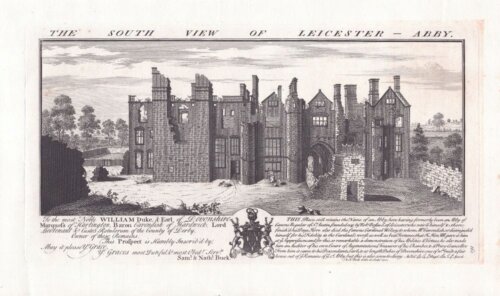 The South View of Leicester Abby