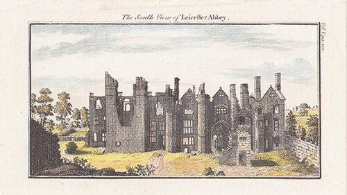 The South View of Leicester Abbey 