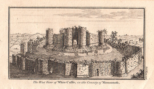 The West View of White Castle in the County of Monmouth
