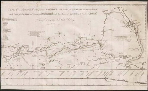 Thames and Severn Canal in the Parish of Kempsford and the County of Gloucester to the River Thames