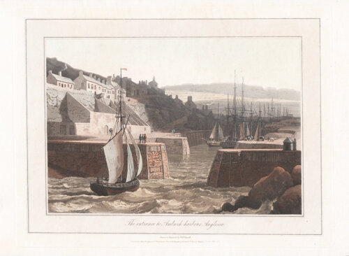 The Entrance to Amlwch Harbour Anglesea