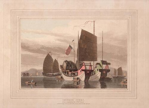 Chinese Junks  -  Thomas and William Daniell