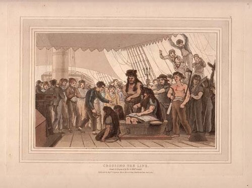 Crossing the line  -  Thomas and William Daniell