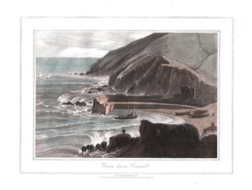 Gorran haven, Cornwall - William Daniell.