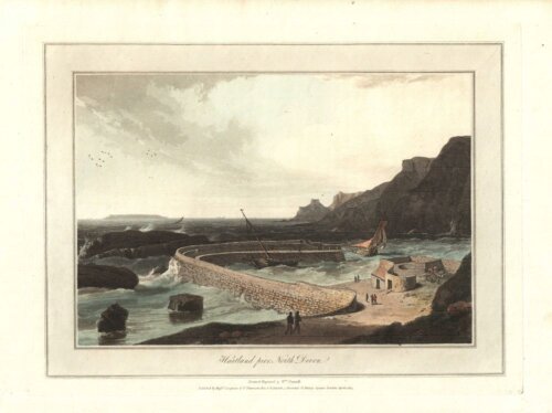 Hartland Pier, North Devon - William Daniell.