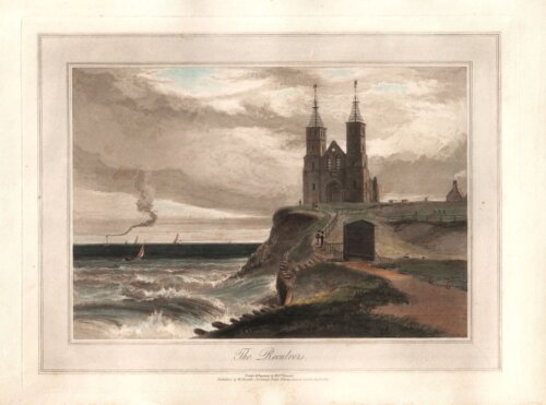 The Reculvers - William Daniell.