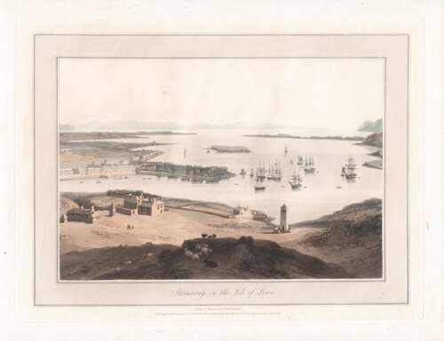 Stornaway on the Isle of Lewis - William Daniell