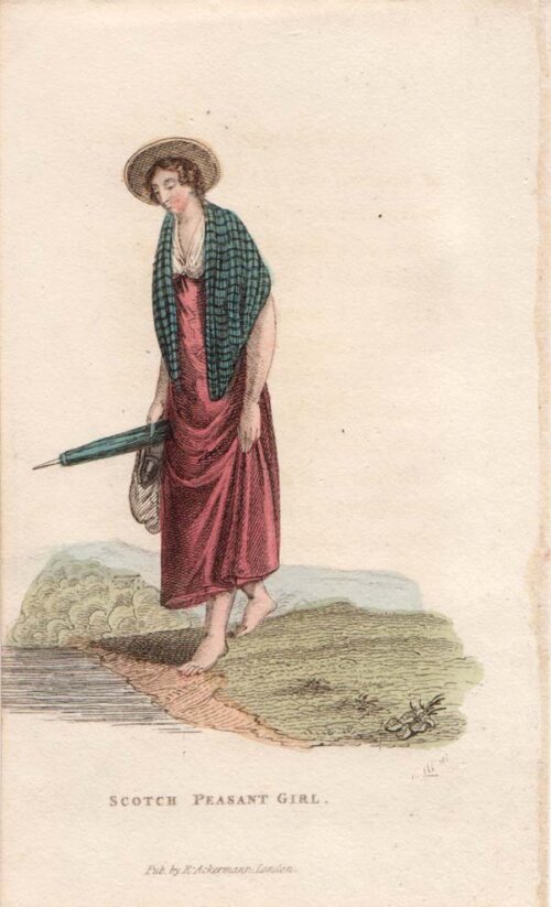 Scotch Peasant Girl