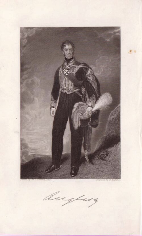 Anglesey  -  Field Marshal Henry William Paget 1st Marquess of Anglesey KG GCB GCH PC 