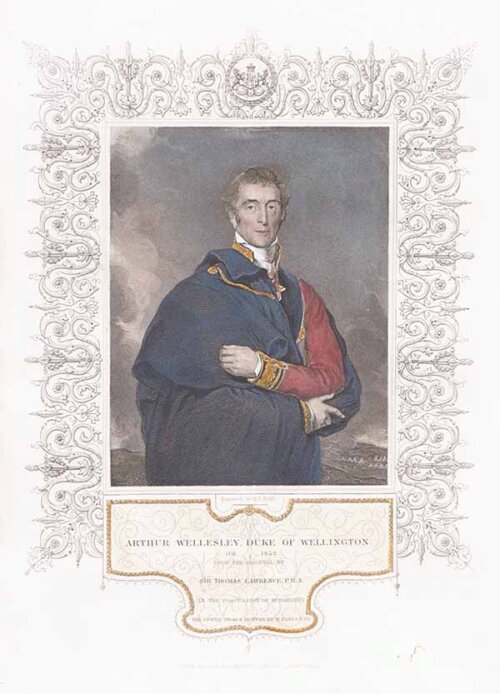 Arthur Wellesley Duke of Wellington OB 1852